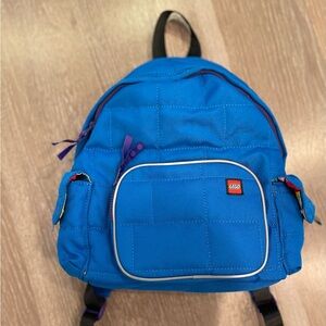 Like new blue quilted backpack from the LEGO X Target collection